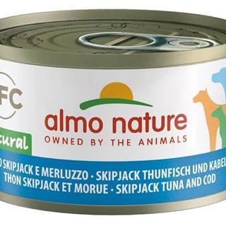 Almo Nature  HFC DOG tuniak a treska 24 x 95 g značky Almo Nature