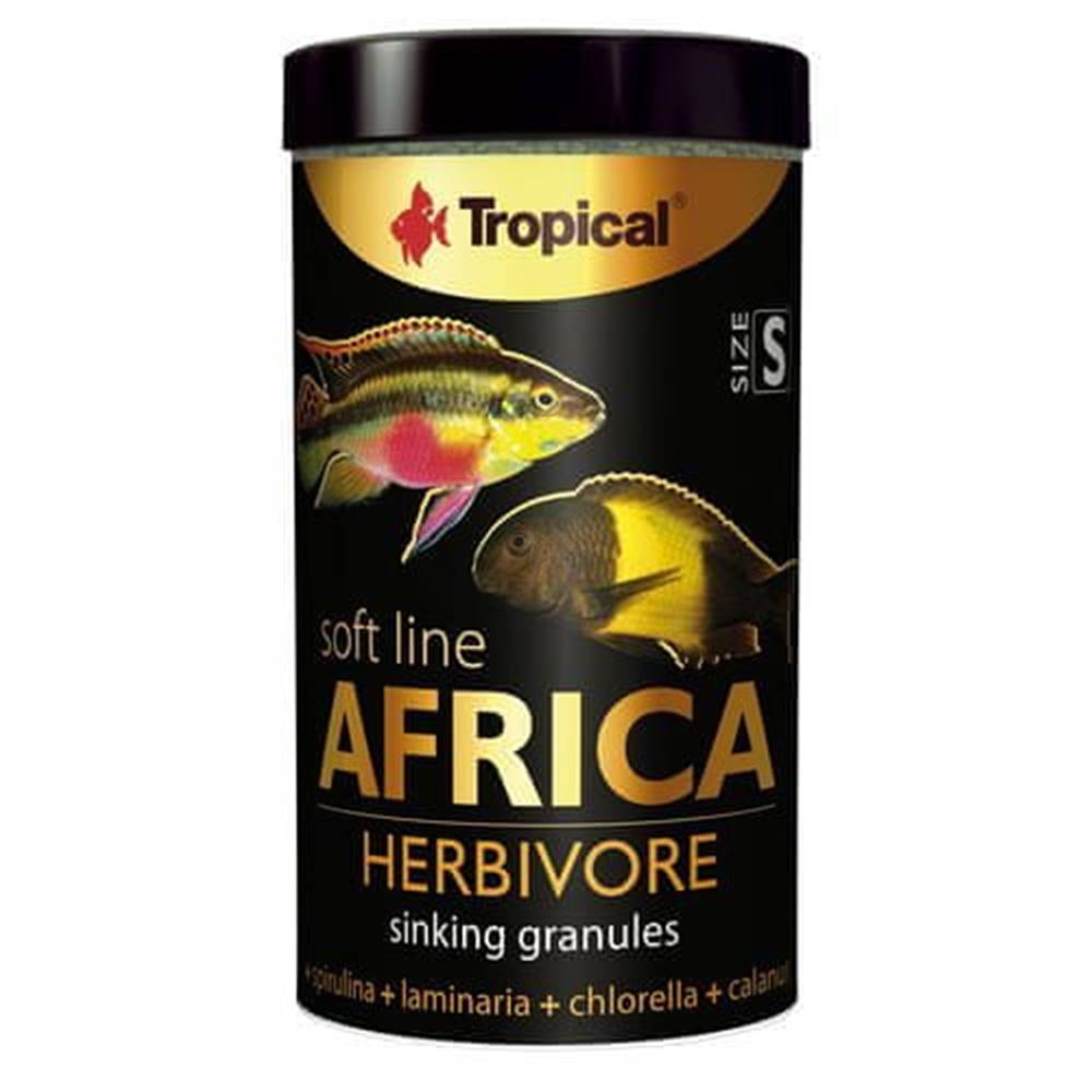 TROPICAL  Africa Herbivore S 250ml/150g krmivo pre všežravé africké ryby značky TROPICAL