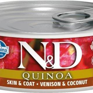 N&D N & D CAT quinoa Adult Venison & Coconut 80g