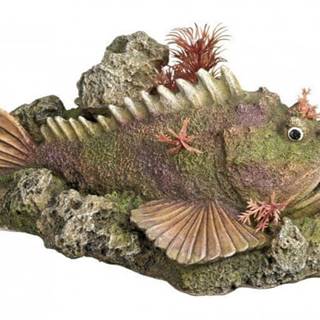 Nobby Dekorácia do akvária Kamenná ryba 21cm